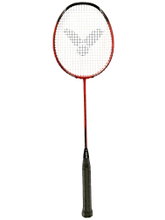 Victor Badmintonschläger Wavetec Magan 9 (ausgewogen, flexibel) orange - besaitet -